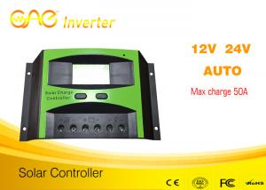 China 50A PWM solar charge controller 12V/24V/48V solar battery charging controller on sale