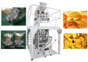 High Speed Multihead Weigher Packing Machine / Automatic Chips Packing Machine