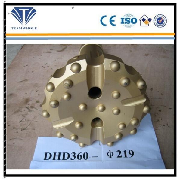 Quality Construction DTH Drilling Tools Ore Mining 219mm Dia DHD360 Drill Bit Button for sale