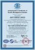 JINSP Company Ltd. Certifications