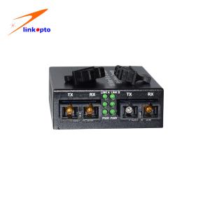 1000Mbps SC IEEE 802.3 100Base-FX SFP Media Converter
