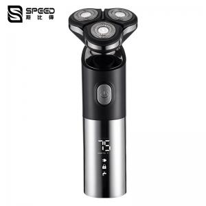 China SHA-101 Dry and wet dual purpose shaving while bathing 3 independent floating heads electric shaver wholesale