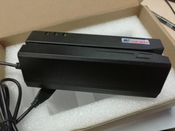 Quality 3 Track USB Magnetic & Credit Card Reader Stripe Swipe Strip Scanner for USB PC for sale