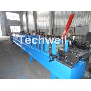 Metal Stud And Track Roll Forming Machine , Sheet Metal Roll Former For Roof