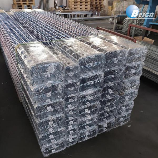 Light Load Grid Cable Tray Rectangular / Square Wire Cable Tray