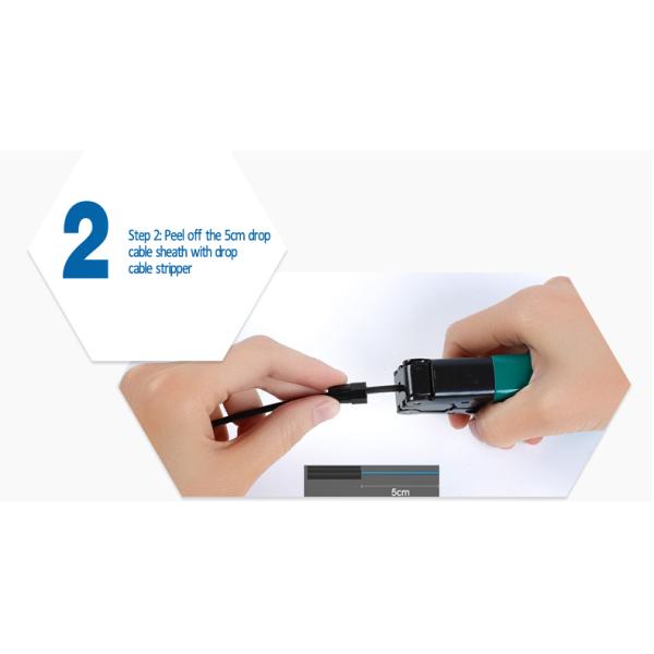 1 Core Field Installable Connector SC APC FTTH GPON Quick Splice Connector