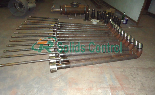 Solid control mud gun 50mm Diameter Solid Control Oilfield Drilling Mud Gun