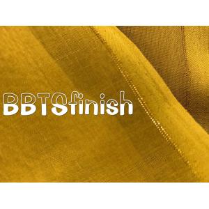 Golden selvedge spun polyster voile super twisted full voile BBTSfinish®