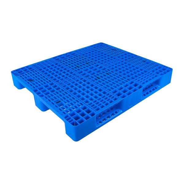Single Faced Heavy Weight Plastic Pallet 1200x1000mm Customized OEM Solutions Offered