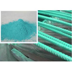 China Metallic Green Rebar Epoxy Coating Penetration Resistance Less Funnelled wholesale