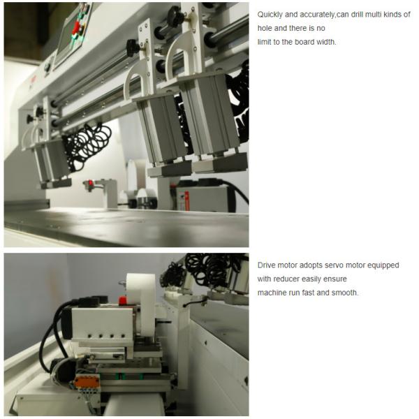 CNC Side Hole Drilling Machine 380V 3.5KW For Furniture Industry