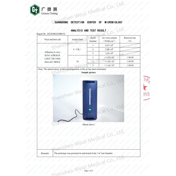 Customization Hydrogen Oxygen Negative Ion Generator For Homes Offices