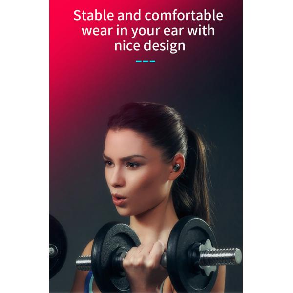 5D Stereo Tws Bluetooth 5.0 Earphone Stereo Wireless Earbus HiFi Sound Sport Earphones Handsfree Gaming Headset