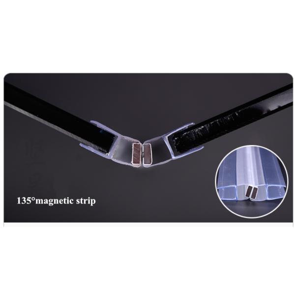 8-12mm PVC Waterproof Rubber Glass Shower Door Seal Strip for Normal Length 2200/2400mm