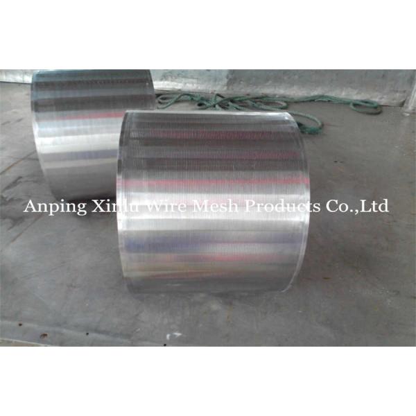 SS 321 304 Rotary Screen Drum OD 620mm With Long 0.6m Wedge Wire Cylinder