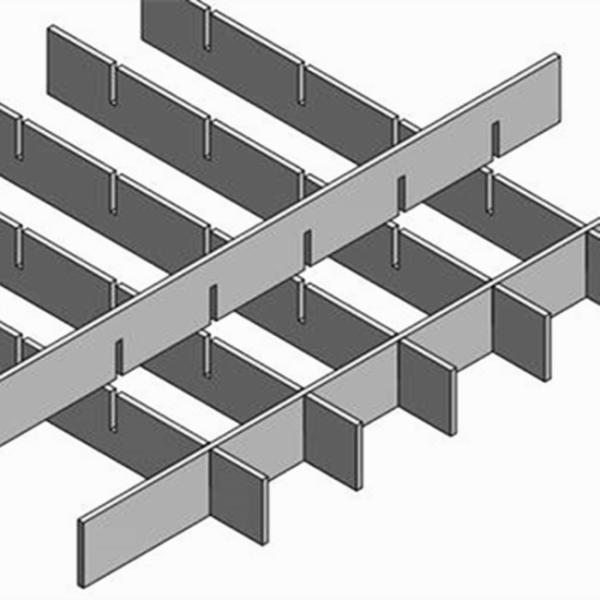 30x30 Smooth Surface Platform Press Locked Bar Grating