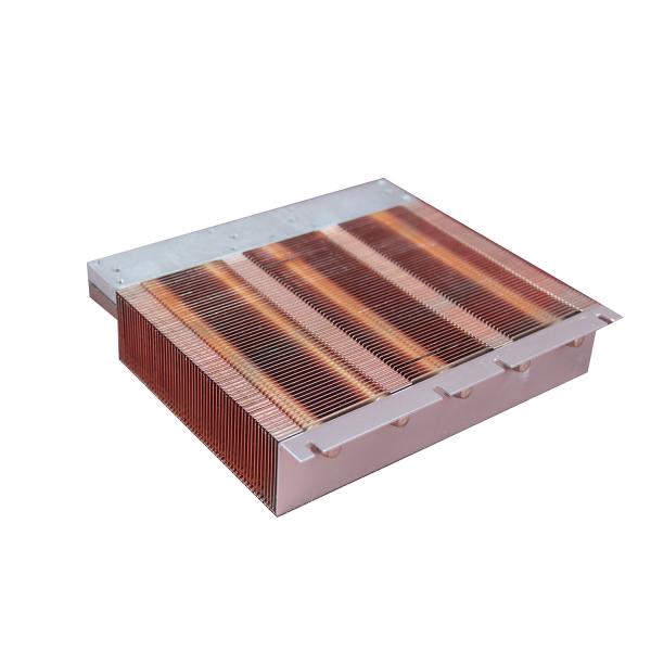 China 200W Copper Pipe Embodied Heat Sink with Aluminum Enclosure wholesale