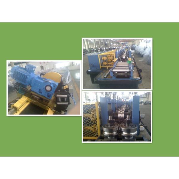 EMT Pipe Roll Forming Machine , Steel Rectangular Pipe Mills