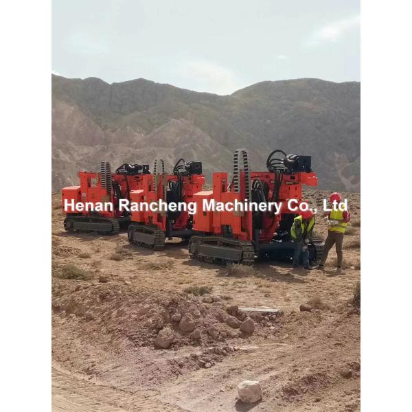 114HP Drilling Rig Machine / Photovoltaic Pile Driver / Machine / Equipment For Solar Pile Installation