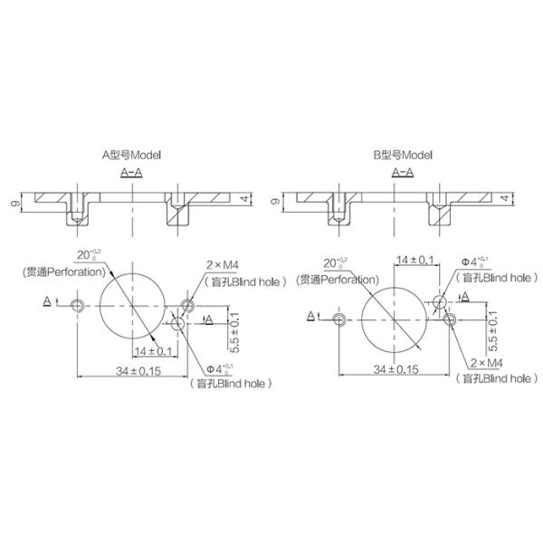 250A 1 Pin M8 Battery High Voltage High Current Connectors Motor Controller