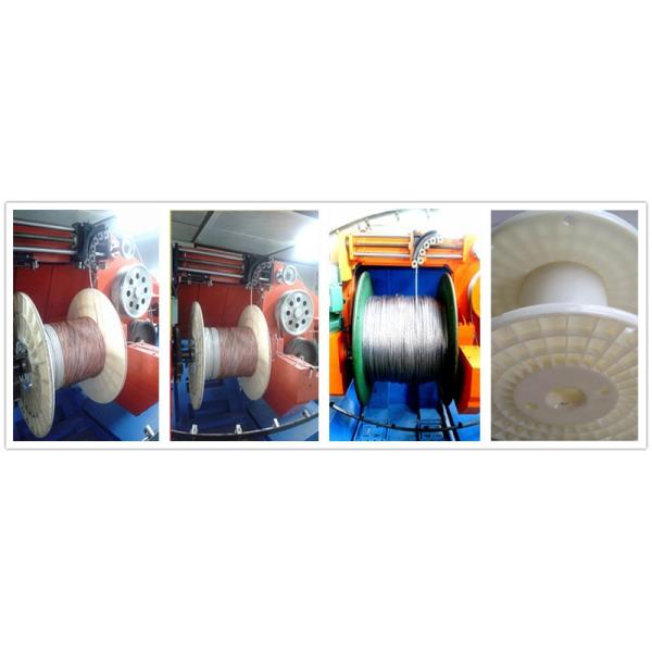 1250mm PVC Insulated Double Twist Wire Bunching Machine For Industry