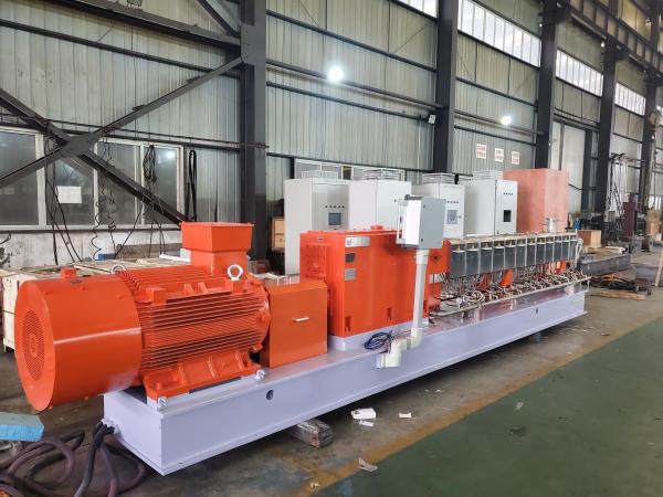 Quality Double Screw Masterbatch Extruder Corrosion Resistant Fof PET / PP / PBT for sale