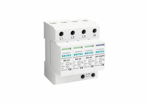 Quality Class II AC T2 Class C BR-40 Type 2 Spd 40kA Surge Protection Device for sale