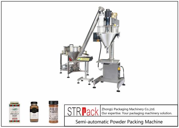 Quality Auger Semi Automatic Powder Filling Machine For Multiple Containers for sale