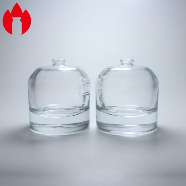 90ml Clear Cosmetic Perfume Moulded Glass Bottle