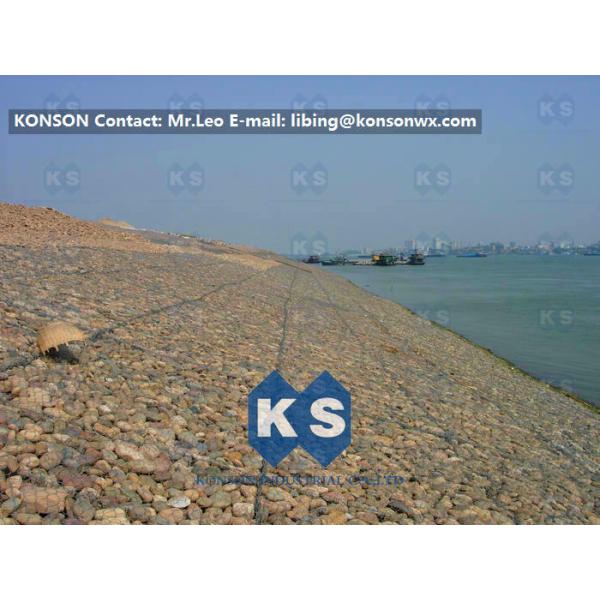 Hexagonal Rock Wire Mesh Baskets Hexagonal Gabion Production Line 80x100mm