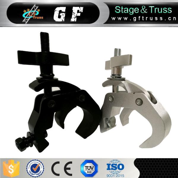 Fireproof Aluminum Truss Clamps Sliver Black Color For 52mm Truss