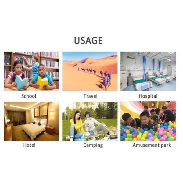 Customized Portable Hand Sanitizer , 53ml Pocket Hand Sanitiser With Key Ring