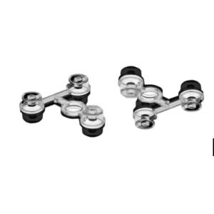 China 35x7mm Stable Landscape Light Lenses , Clear Triplex 5050 LED Lens wholesale