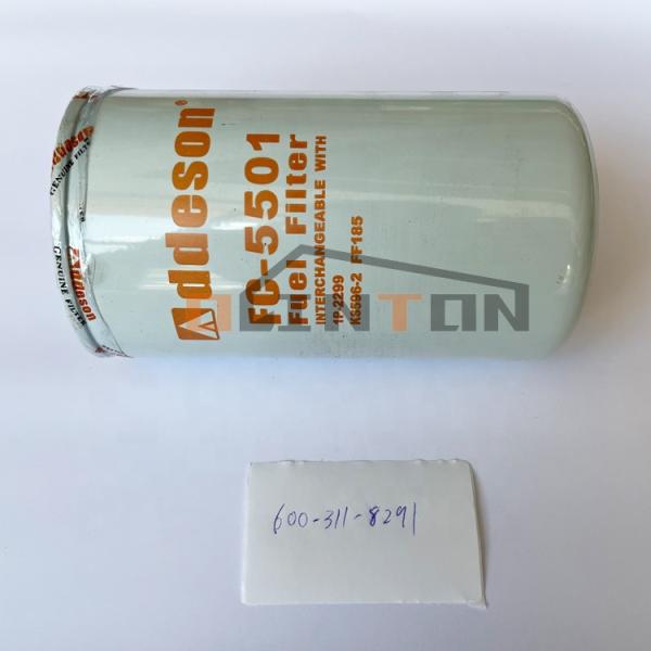 KOMATSU Fuel Filter 600-311-8291 Excavator Spare Parts OEM Support from KOMATSU