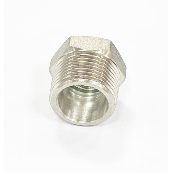 1215 Steel Glass To Metal Hermetic Sight Glass Thread 6mm For Industrial