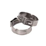 China ZINC Finish General Industry Stepless Car Hydraulic Air Single Ear Stainless Steel 201 304 316 Hose Clamp Heavy Duty Clamp wholesale