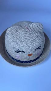 China Breathable Straw Sun Hat Wide Brim Floppy Womens Summer Beach Hat Ribbon Solid Natural wholesale