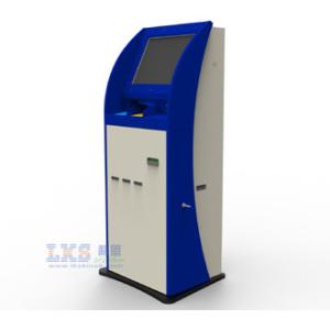 China Card Dispenser Check In Kiosk , Custom Logo Enclosure Bespoken Kiosk wholesale