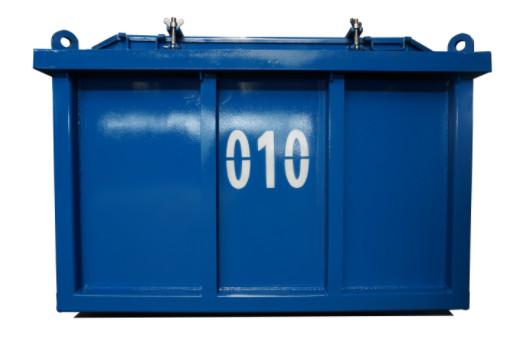 Quality Offshore Platform 1100kg 1500kg Mud Skip Waste Management for sale