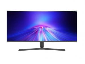 China 1500R Curved Screen Computer Monitor 75Hz 31.5 Inch With HDR 10 And DisplayPort on sale