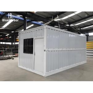 China Prefabricated Steel Folding Container House Flat Pack Container House wholesale