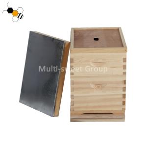 Bee Hive Equipment 20mm Pine Unassembled Bee Hive 2 Layers