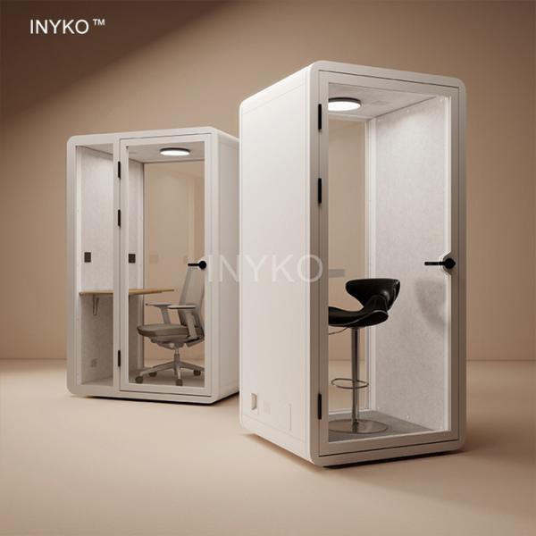 Modular Phone Booth Office Space Log Cabin Soundproofing Booth 550KG