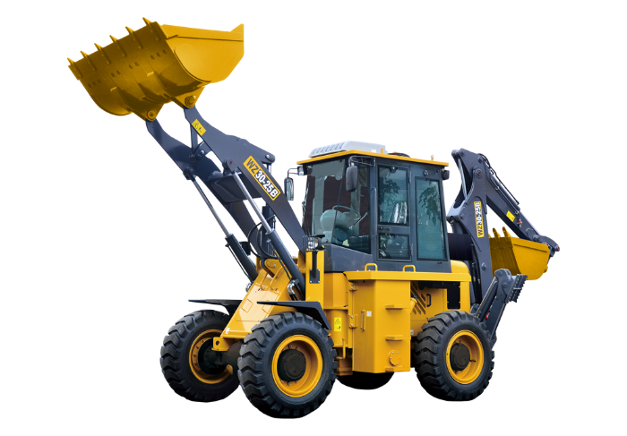 WZ30-25B backhoe loader a multifunctional engineering machine that integrates excavation and loading