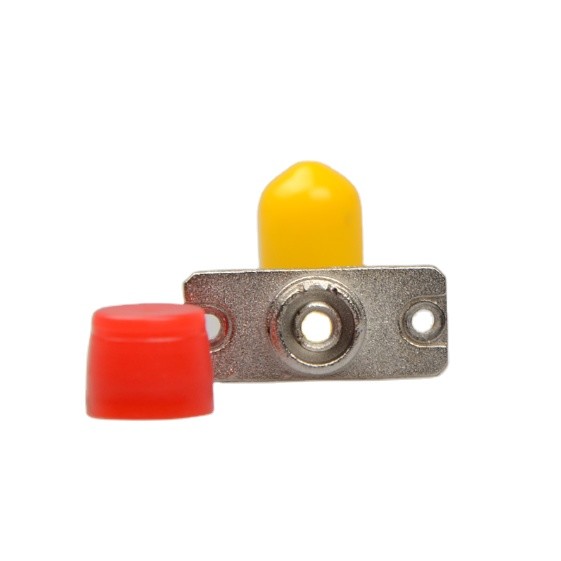 Hybrid Simplex Female Zirconia Sleeves SC To FC Fiber Adapter