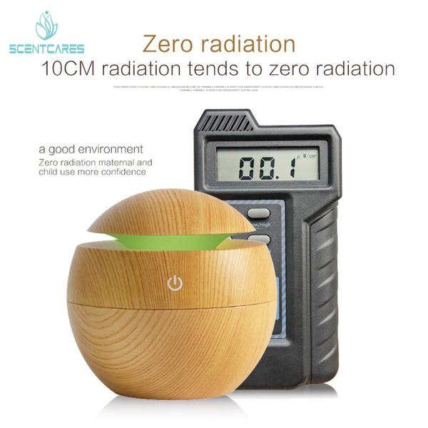 Wood Grain Plastic Lamp Cover USB Aromatherapy Diffuser