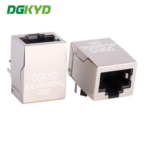China KRJ-060WDNL RJ45 Power Grid Interface Connector With Filter Socket Interface Network Communication wholesale