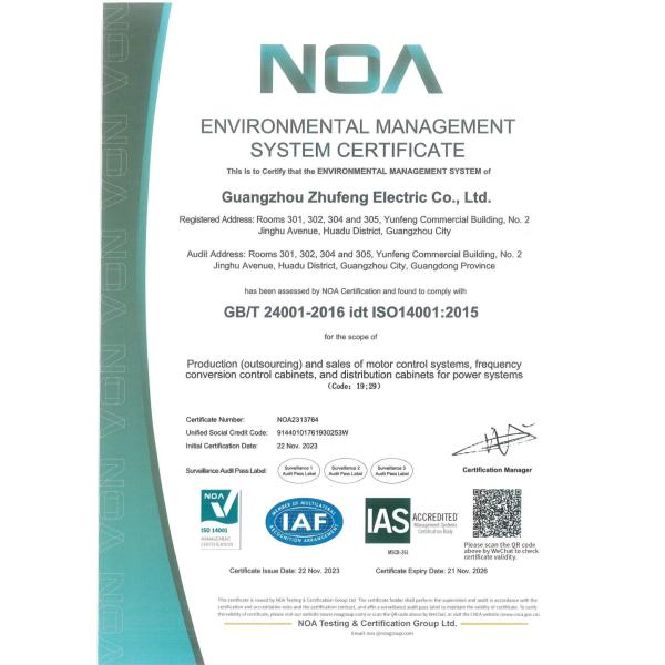 ZFeng 900 Series Control Panel