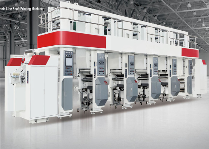 Arc System Automatic Printing Machine 750mm Rewinding Diameter Rotogravure