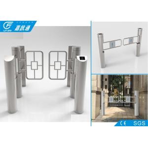 China Residential Turnstile Barrier Gate , Supermaket Entrance Pedestrian Security Gate wholesale